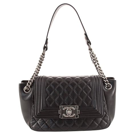 Chanel Quilted Boy Accordion Flap Bag 